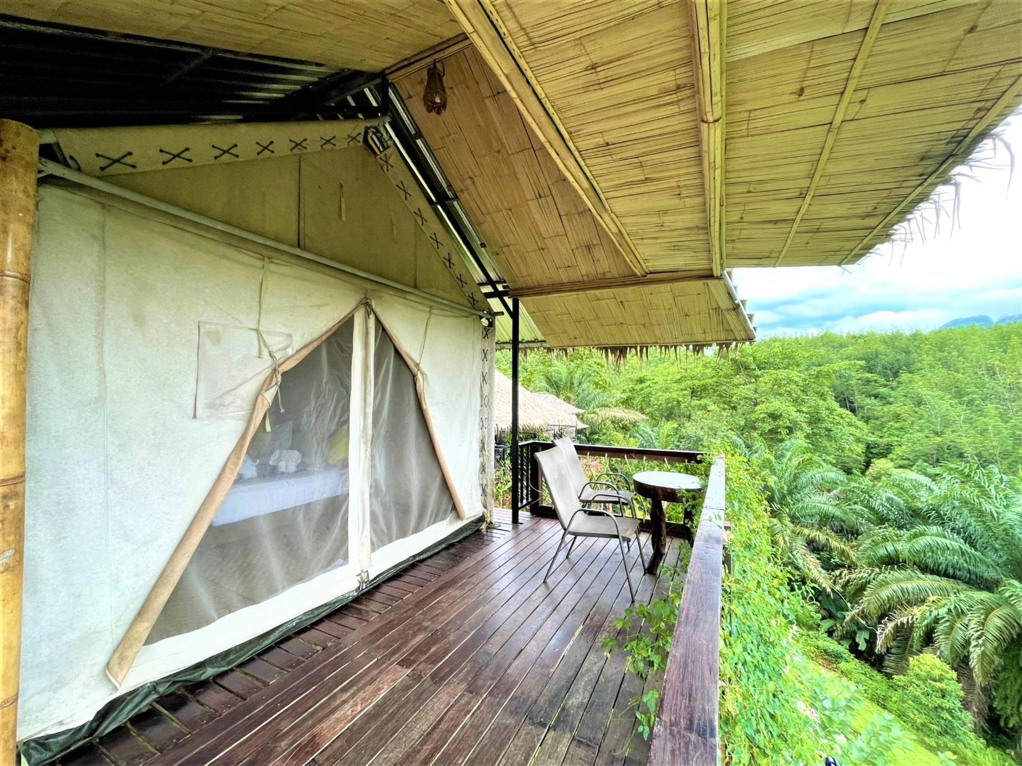 Hotel Khao Sok Boutique Camping - Exotic Cliff Camping Khao Sok National Park Exteriér fotografie